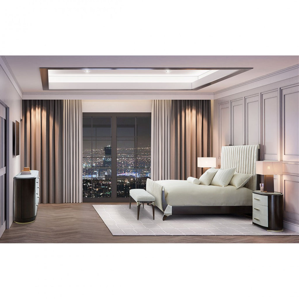 Bed Bench Paris Chic Collection By Michael Amini