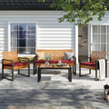 Armantine Darb Stylish 4-Person Wicker Patio Set
By Lark Manor™