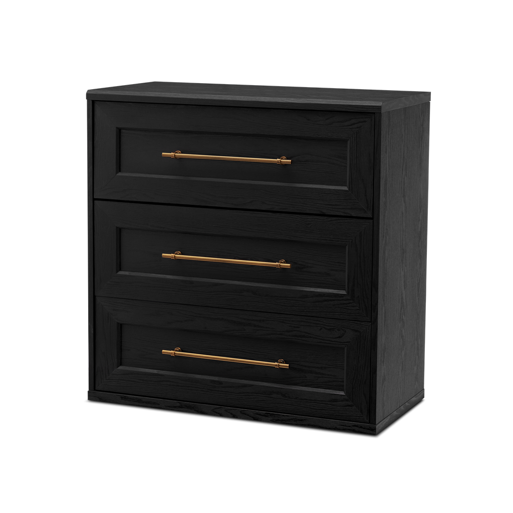 Black Oak
Blake 3 Drawer Dresser, Black Oak