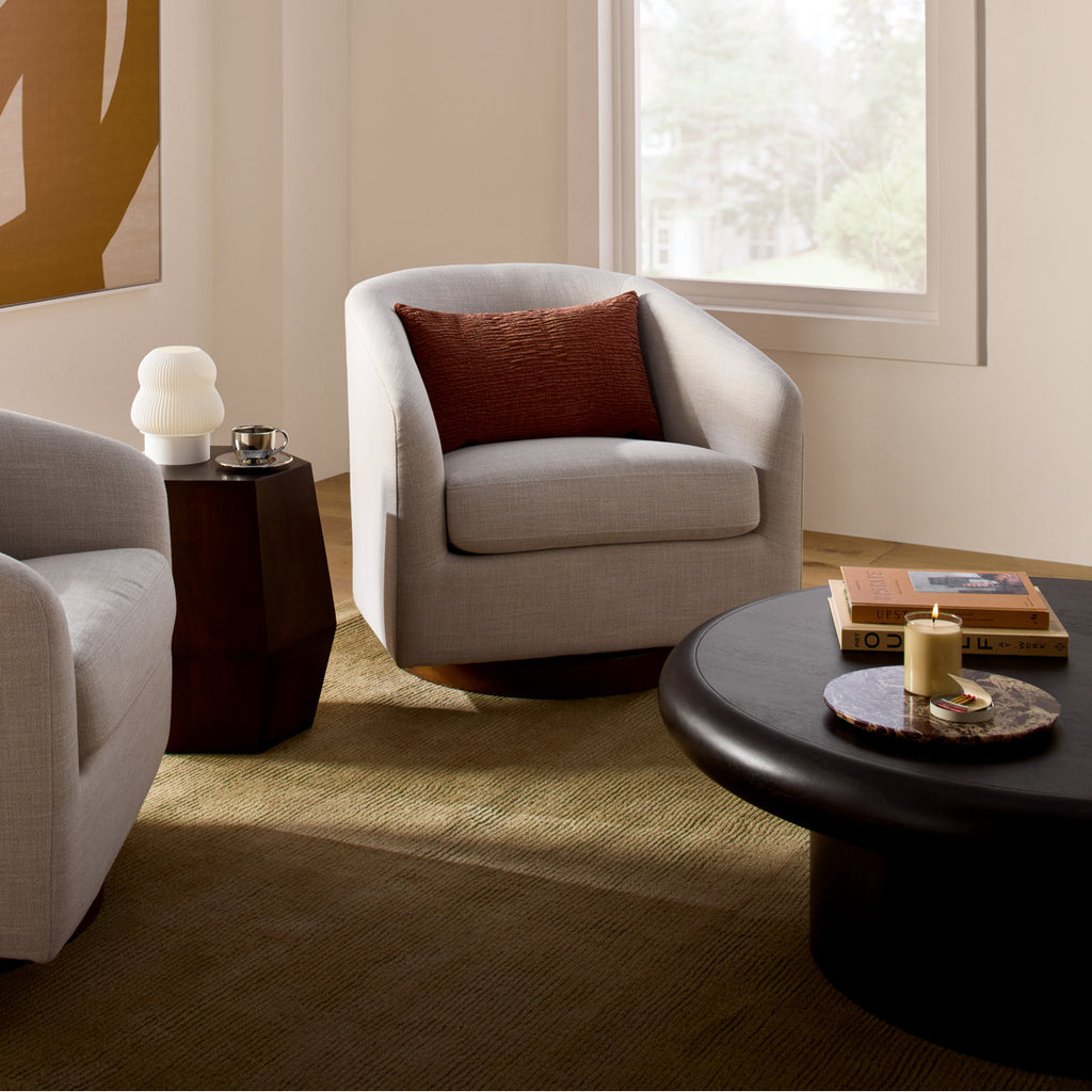 Bennett Upholstered Swivel Barrel Chair
By AllModern