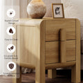 Adora Modern Wood Nightstand With Drawers ,Curved Mid-Century End Table With Built-In Charging Station For Bedroom, Living Room,Entryway
By
Ebern Designs