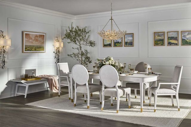 Universal Explore Home™ Love. Joy. Bliss.-Miranda Kerr Home Marion Alabaster Dining Table