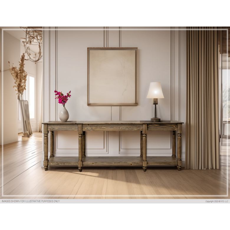 IFD Tiffany 94" Sofa Table