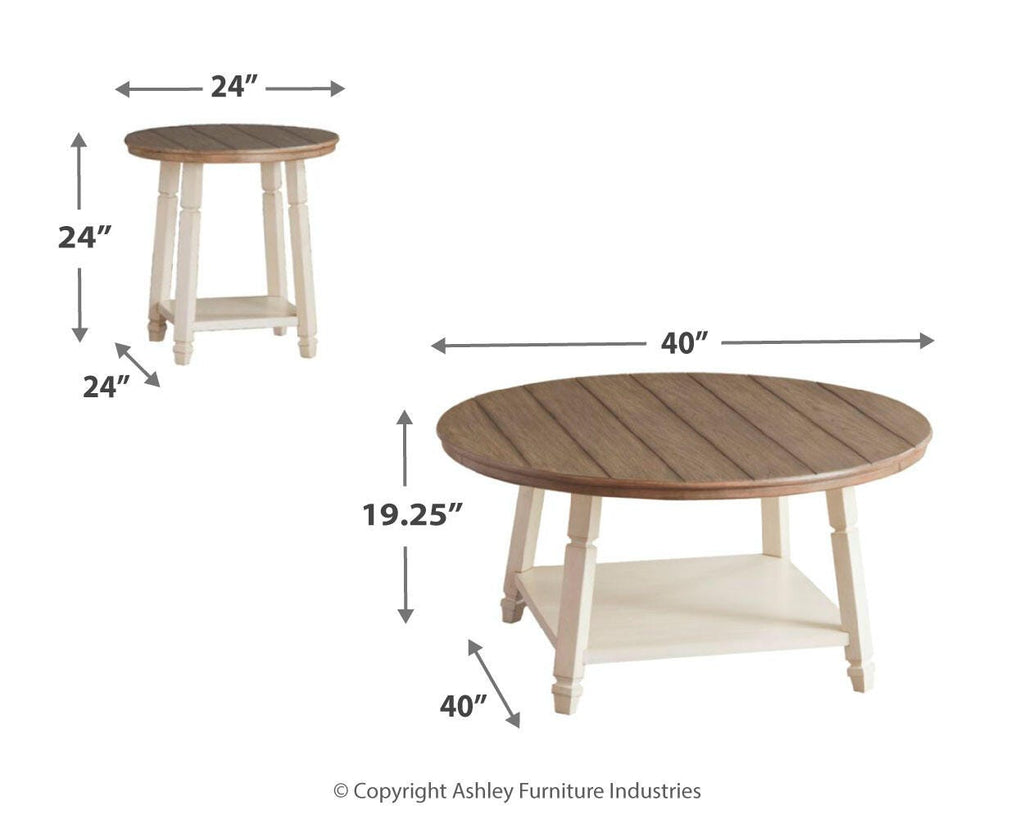 Bolanbrook Table by Ashley (Set of 3)